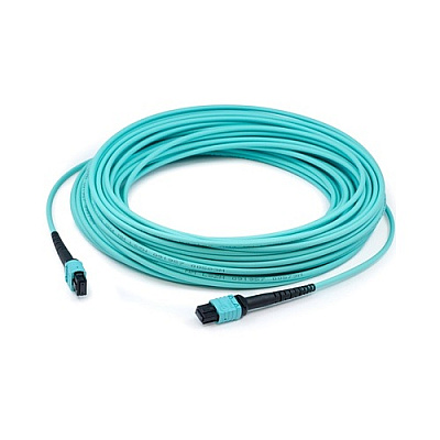 Add-On Addon 7m Mpo Om4 Aqua Duplex Patch Cable (ADDMPOMPO7M5OM4)