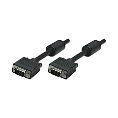 Manhattan - Strategic Mh Svga Hd15 M/m 30ft Ferrite Cores (317696)
