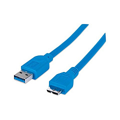 Manhattan - Strategic 3.3 Ft Usb 3.0 A/m-micro-b/m (325417)