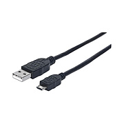 Manhattan - Strategic 10 Ft Usb 2.0 A/m To Micro-b/m (325684)