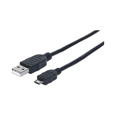 Manhattan - Strategic 10 Ft Usb 2.0 A/m To Micro-b/m (325684)