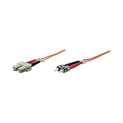Intellinet 3m 10ft St/sc Multi Mode Fiber Cable (510349)