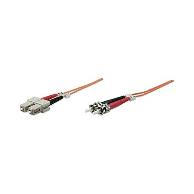 Intellinet 3m 10ft St/sc Multi Mode Fiber Cable (510349)