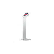 CTA Digital Premium Locking Floor Stand Kiosk (white (PADPARAFW)