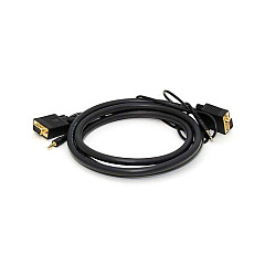 Monoprice Vga Hd15 M/m Cable W/audio 6ft (557)