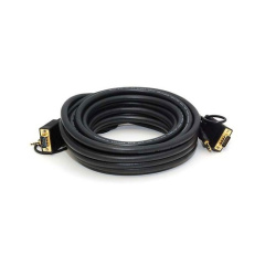 Monoprice Vga Hd15 M/m Cable W/audio 25ft. (559)