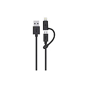 Belkin Micro-usb Cbl With Ltg Connector Adapter (F8J080BT03BLK)