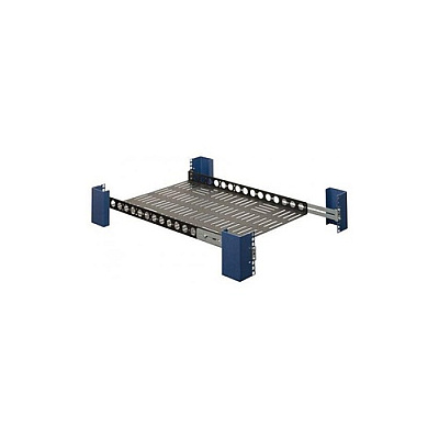 Rack Solutions 4post, 2post 24in Light Duty Fixed Shelf (1084013)
