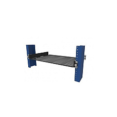 Rack Solutions 2post Sliding Half Shelf, 30lb Capacity (1154779)