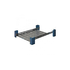 Rack Solutions 4post, 2post 24in Med Duty Fixed Shelf (1USHL108)