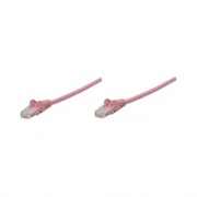 Intellinet 14 Ft Pink Cat6 Snagless Patch Cable (392808)