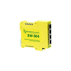 Brainboxes Industrial Ethernet 4 Port Switch (SW504X20M)