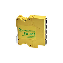 Brainboxes Industrial Ethernet 5 Port Switch (SW505)