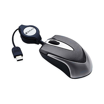 Verbatim Mini Travel Optical Mouse, 9923 (VER99235)