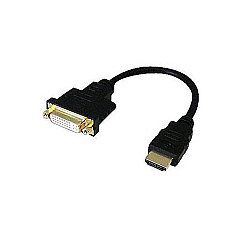 Total Micro Technologies Hdmi (m) To Dvi-d (f) Adapter (HDVITM)