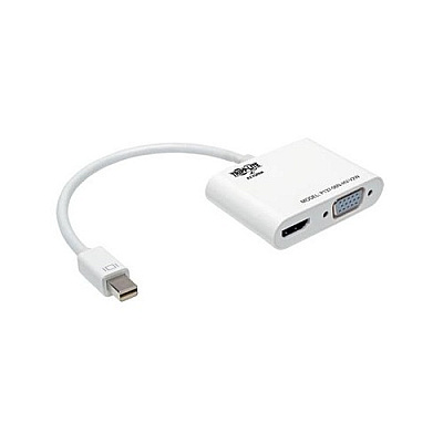 Tripp Lite 6in Mini Displayport-vga Hdmi Adapter (P13706NHVV2W)