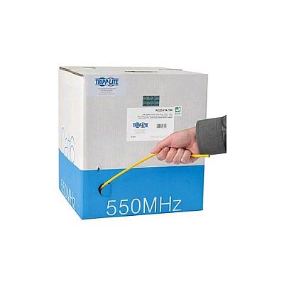 Tripp Lite 1000ft Cat6 Bulk Solid Pvc Cable Yellow (N22201KYW)