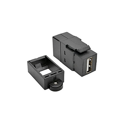 Tripp Lite Usb Panel Mount Coupler Usb 2.0-a F/f (U060000KPBK)