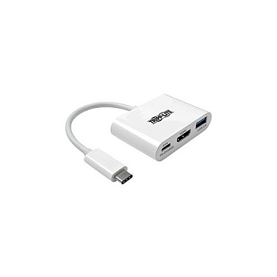 Tripp Lite Usb C To Hdmi Adapter, Hub & Pd Charging (U44406NHUC)