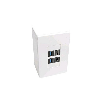Tripp Lite Single-gang Surface-mount Junction Box (N080SMB1WH)