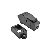 Tripp Lite Mini Dp To Dp Keystone Angle Adapter F/f (P169000KPABK)