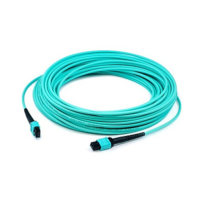 Add-On 52m Mpo F/f Aqua Fiber Riser Patch Cbl (ADMPOMPO52M5OM4S)
