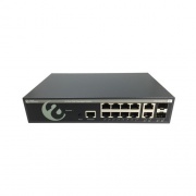 Amer Networks 10 Port Gig L2+ Switch Incl 2 Combo Sfp (SS2GD10)