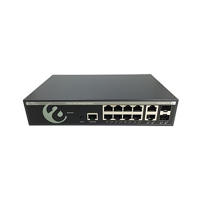 Amer Networks 10 Port Gig L2+ Switch Incl 2 Combo Sfp (SS2GD10)
