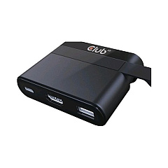 Club 3D Usb 3.0-c Vga+hdmi 2+usb2+usb C Charger (CSV1534)