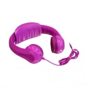 Aluratek Wired Foam Headphones For Kids (pink) (AKH01FP)