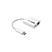 Tripp Lite 6in Usb-c To Gigabit Adapter Usb Charge (U43606NGC)