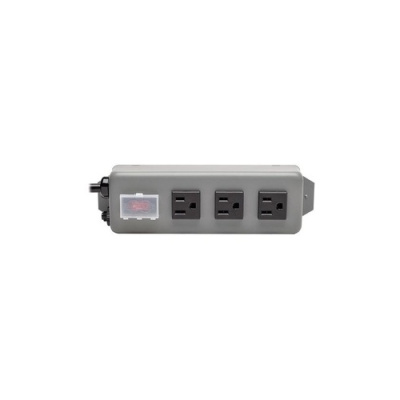 Tripp Lite Waber Power Strip Metal 3 Outlet 9 Cord (3SP9)