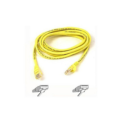 Belkin Cable,cat6,utp,rj45m/m,25 ,ylw,patch (A3L98025YLW)
