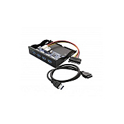 Syba Multimedia 4prt Usb3.0 Floppy Expansion Mobile Rack (SYHUB20211)