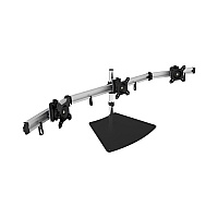 SIIG Triple Monitor Aluminum Desk Stand (CEMT2111S1)