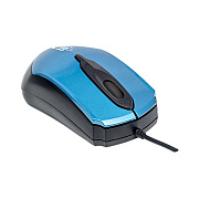 Manhattan - Strategic Usb Wired Mouse/blue (177801)