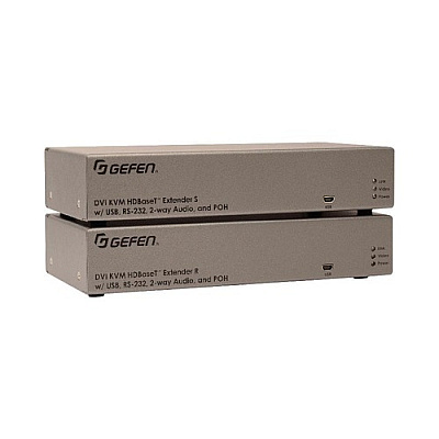 Gefen Hdbaset 2.0 - Extend Dvi, Usb, Rs-232, 2 (EXTDVIKAHBT2)