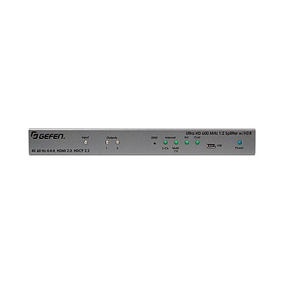 Gefen 4k Ultra Hd 600 Mhz 1:2 Splitter W/ Hdr (EXTUHD60012)