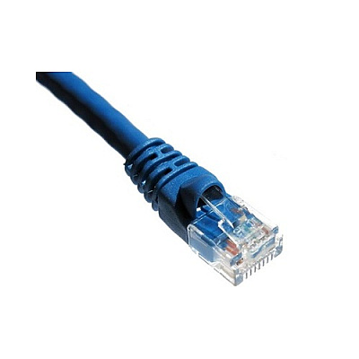 Axiom 6ft Cat5e Cable W/boot (blue) (C5EMBB6AX)
