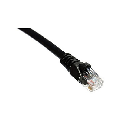 Axiom 4ft Cat6 Cable W/boot (black) (C6MBK4AX)