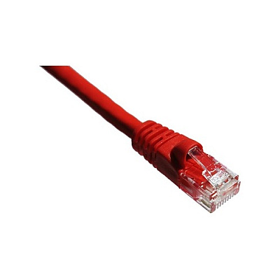 Axiom 6ft Cat6 Cable W/boot (red) (C6MBR6AX)