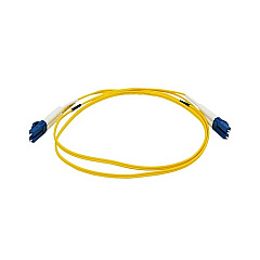 Monoprice Lc/lc, Sm, Duplex - 1 M - Yellow (5217)