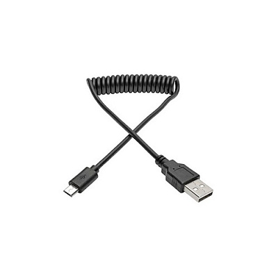 Tripp Lite 6ft Hi-speed Usb Coiled Cable A/micro-b (U050006COIL)
