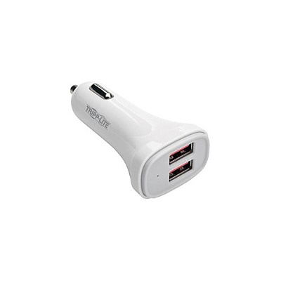 Tripp Lite Dual Port Usb Car Charger 5v 4.8a 24w (U280C02S2)