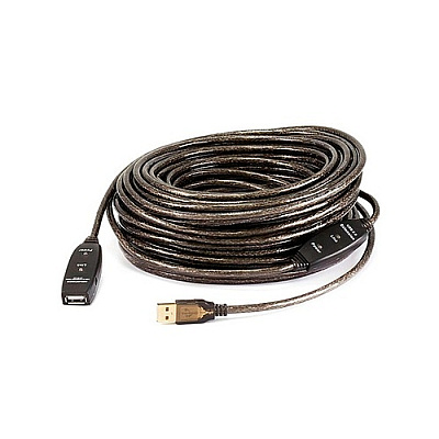 Monoprice 82ft Usb2.0 A (m) To A (f) Active Exten (7644)