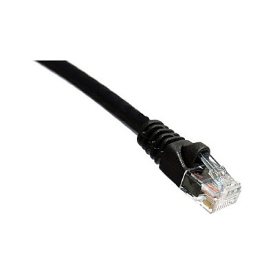 Axiom 20ft Cat5e Cable W/boot (black) (C5EMBK20AX)