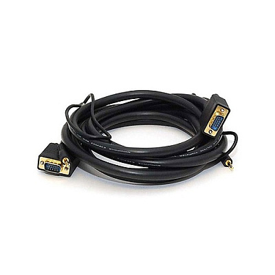 Monoprice 10ft Svga M/m W/ Stereo Audio (558)