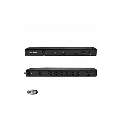 Weltron 1ru 9 Outlet Rack Mount Power Strip (WSP900RM)