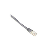 Black Box Cat5e 100-mhz Molded Slimline Stranded Ethernet Patch Cable - Shielded (f/utp), Cm Pvc (rj45 M/m), Gray, 1-ft. (0.3-m) (EVNSL0172GY0001)
