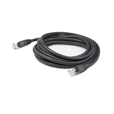 Add-On 50ft Rj-45 M/m Cat6a Black Cu Patch Cbl (ADD50FCAT6ASBK)